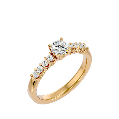 Jasmine diamond engagement ring