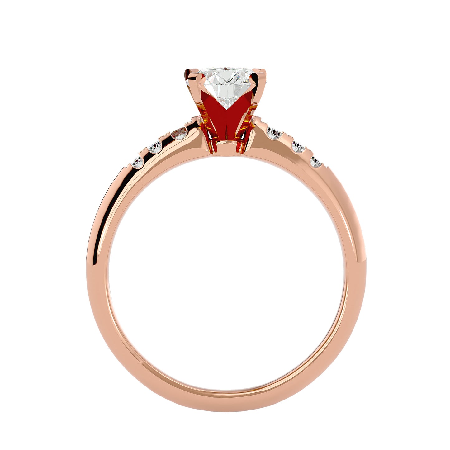 Primrose diamond engagement ring
