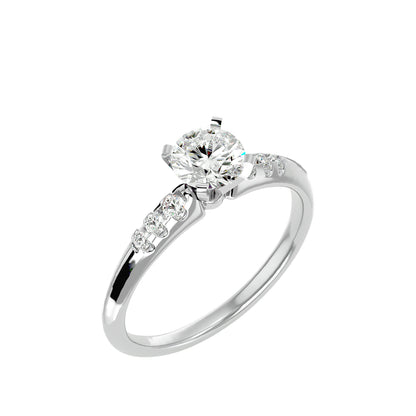 Primrose diamond engagement ring