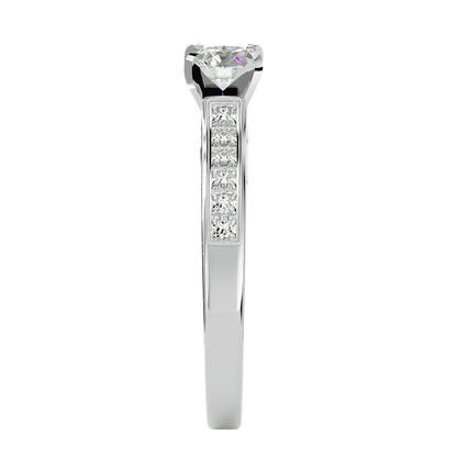 Gardenia princess diamond engagement ring