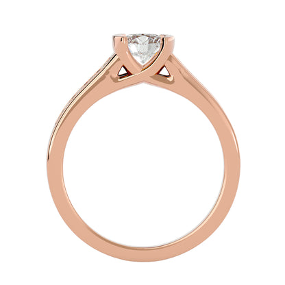 Isis tension setting diamond engagement ring