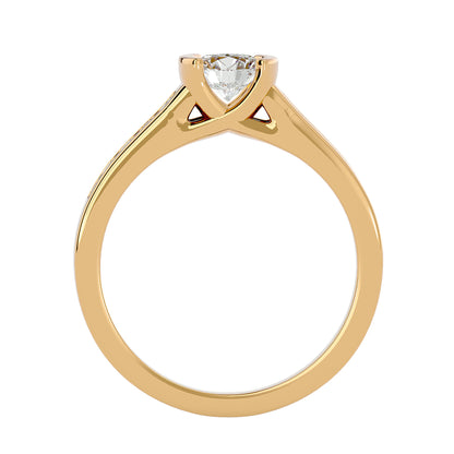 Isis tension setting diamond engagement ring