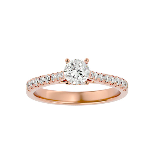 Satiah diamond engagement ring
