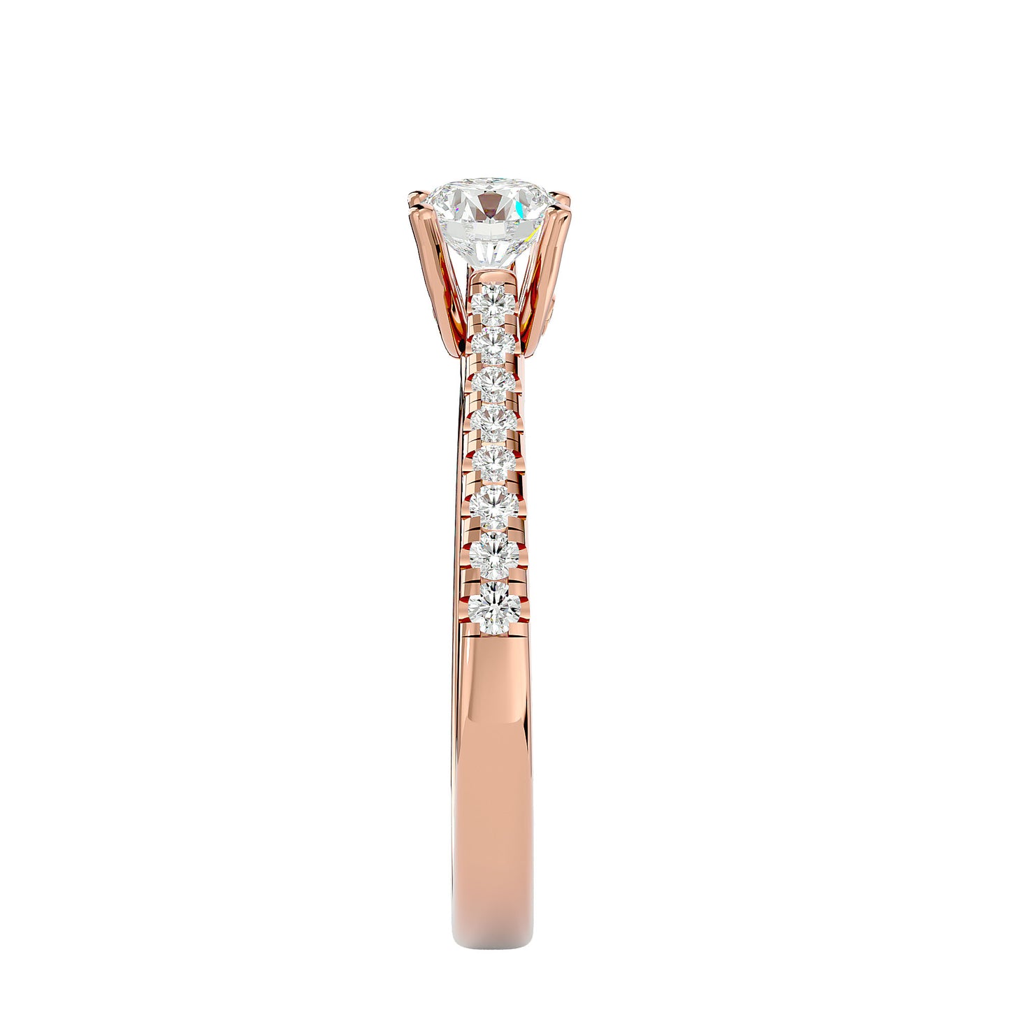 Satiah diamond engagement ring
