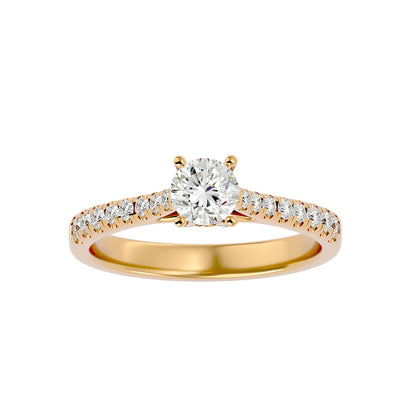Satiah diamond engagement ring