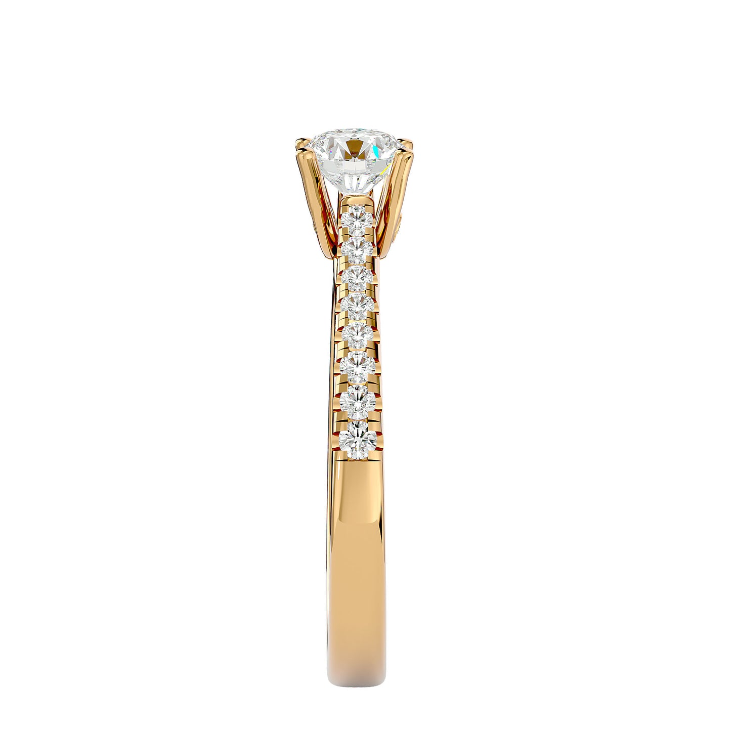 Satiah diamond engagement ring
