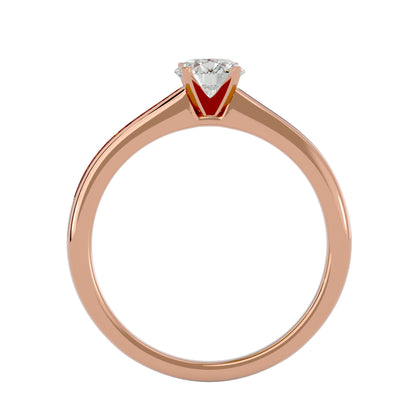 Khepri diamond engagement ring