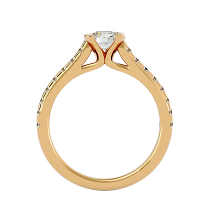 Hera tenison setting diamond engagement ring