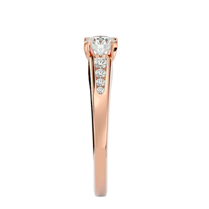 Amarna diamond engagement ring