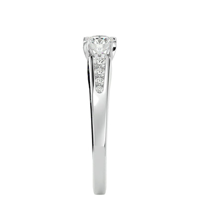 Amarna diamond engagement ring