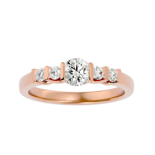 Margaux diamond engagement ring