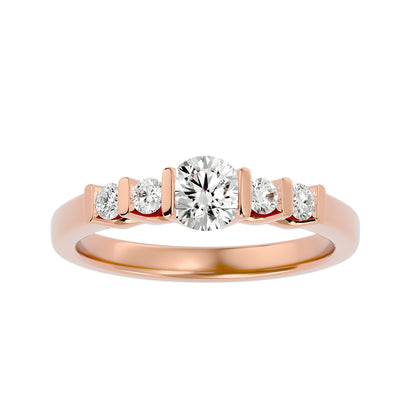 Margaux diamond engagement ring