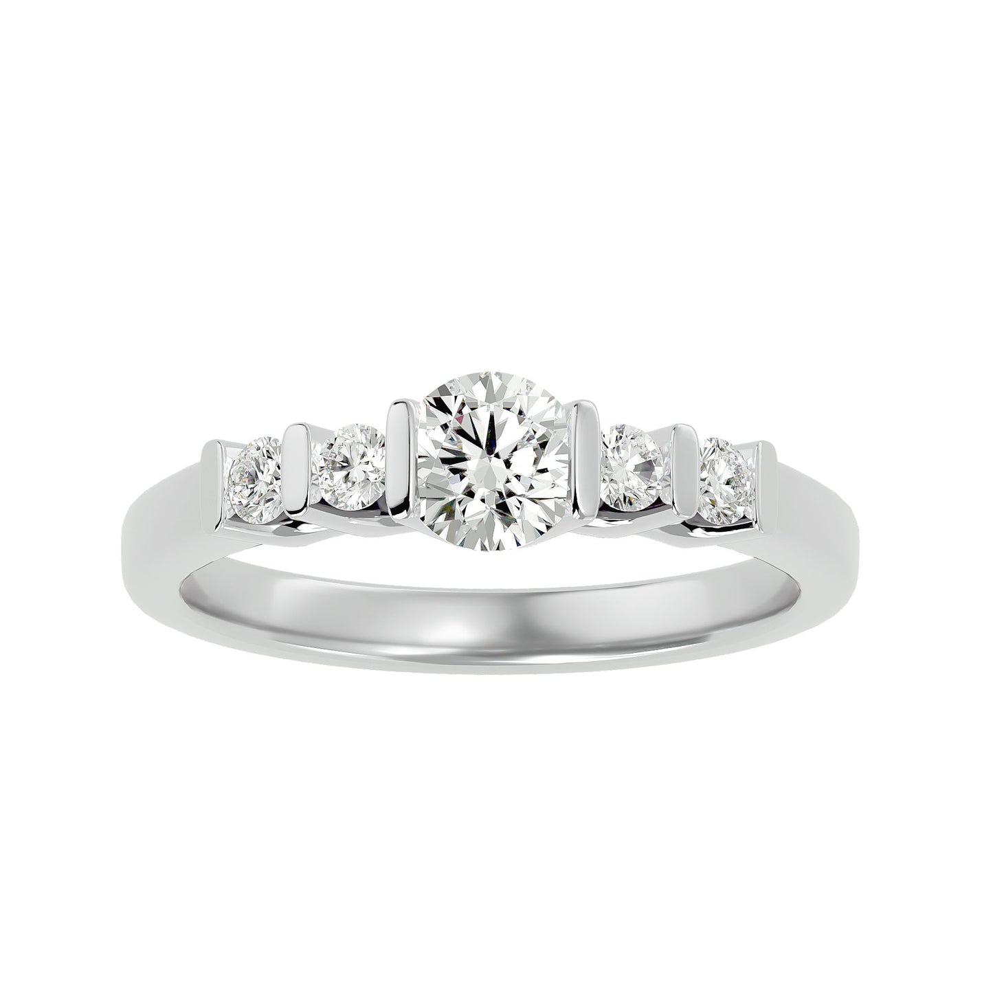 Margaux diamond engagement ring