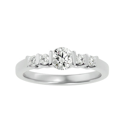 Margaux diamond engagement ring