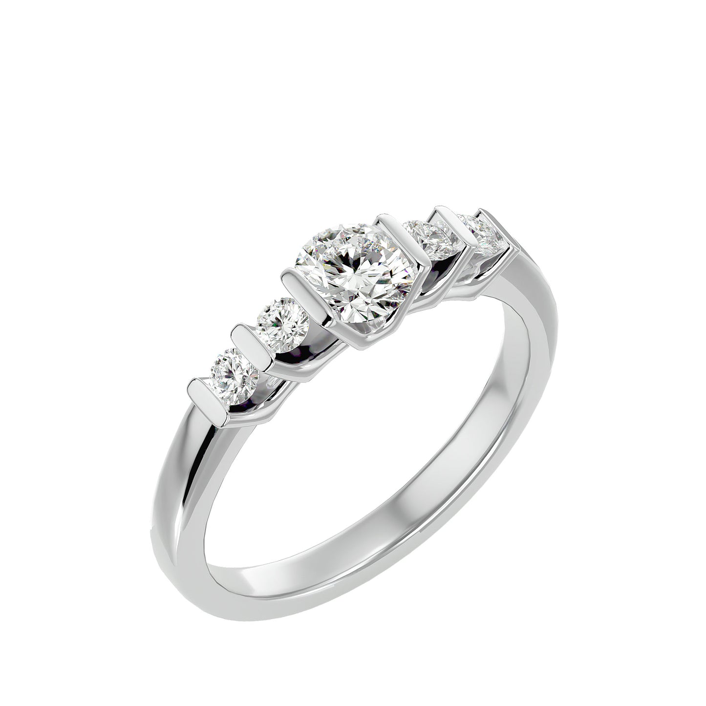 Margaux diamond engagement ring