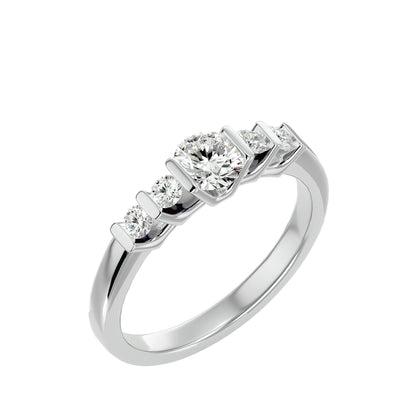 Margaux diamond engagement ring