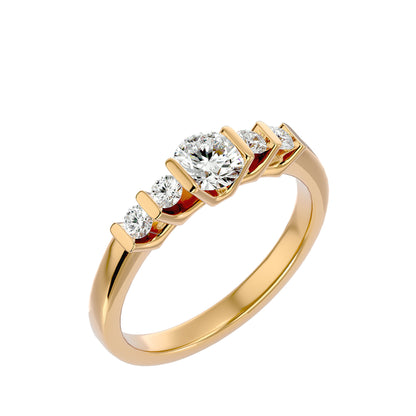 Margaux diamond engagement ring