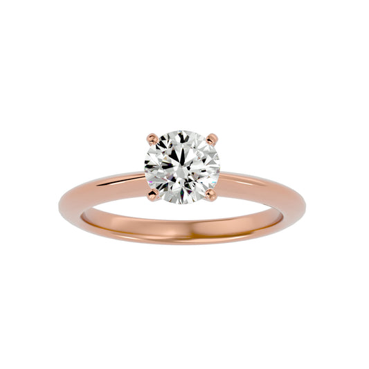 Vivienne solitaire diamond engagement ring