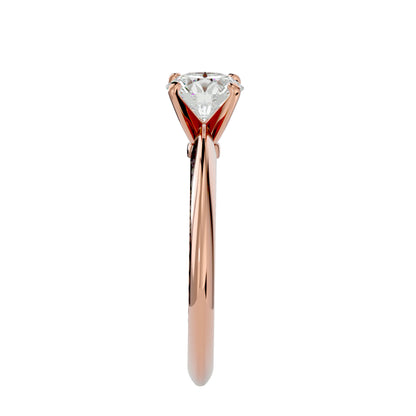Vivienne solitaire diamond engagement ring