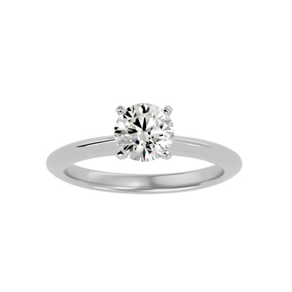 Vivienne solitaire diamond engagement ring