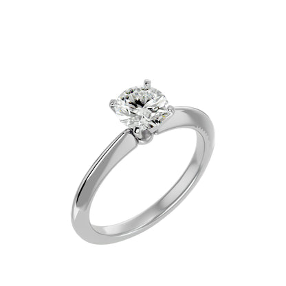 Vivienne solitaire diamond engagement ring