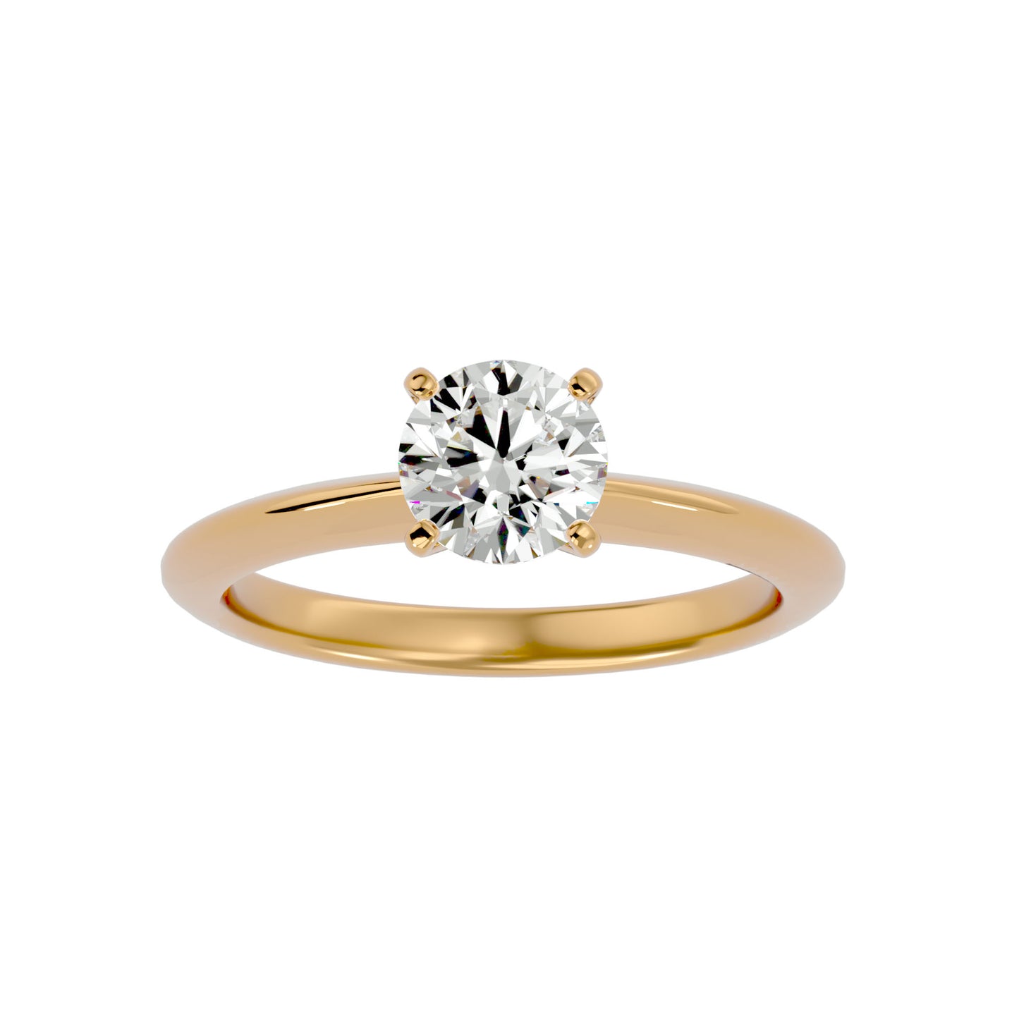 Vivienne solitaire diamond engagement ring