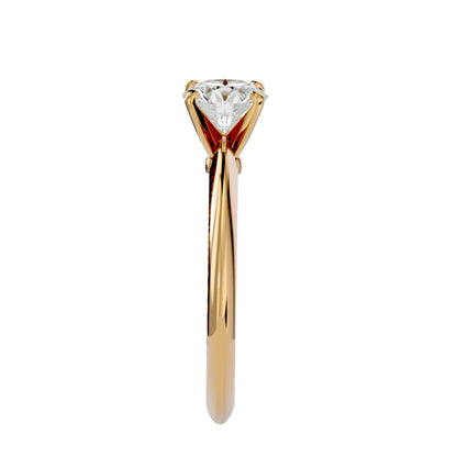 Vivienne solitaire diamond engagement ring