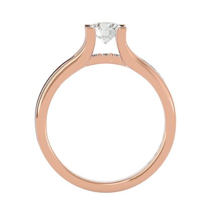 Amandine diamond engagement ring