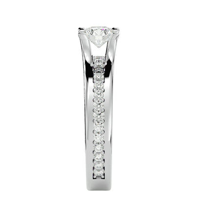 Amandine diamond engagement ring