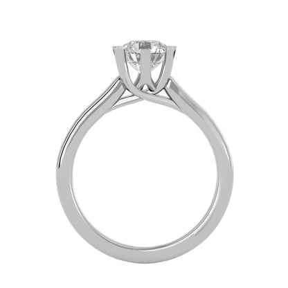 Beatrice six prong diamond engagement ring
