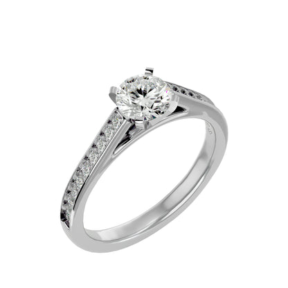 Esther diamond engagement ring
