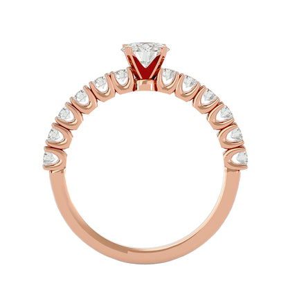 Sylvia diamond engagement ring