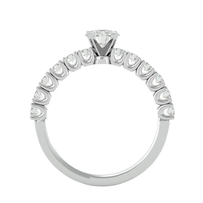 Sylvia diamond engagement ring