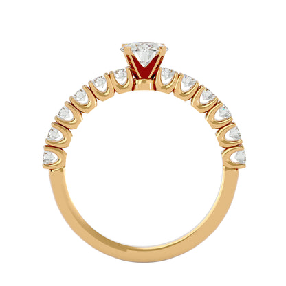 Sylvia diamond engagement ring