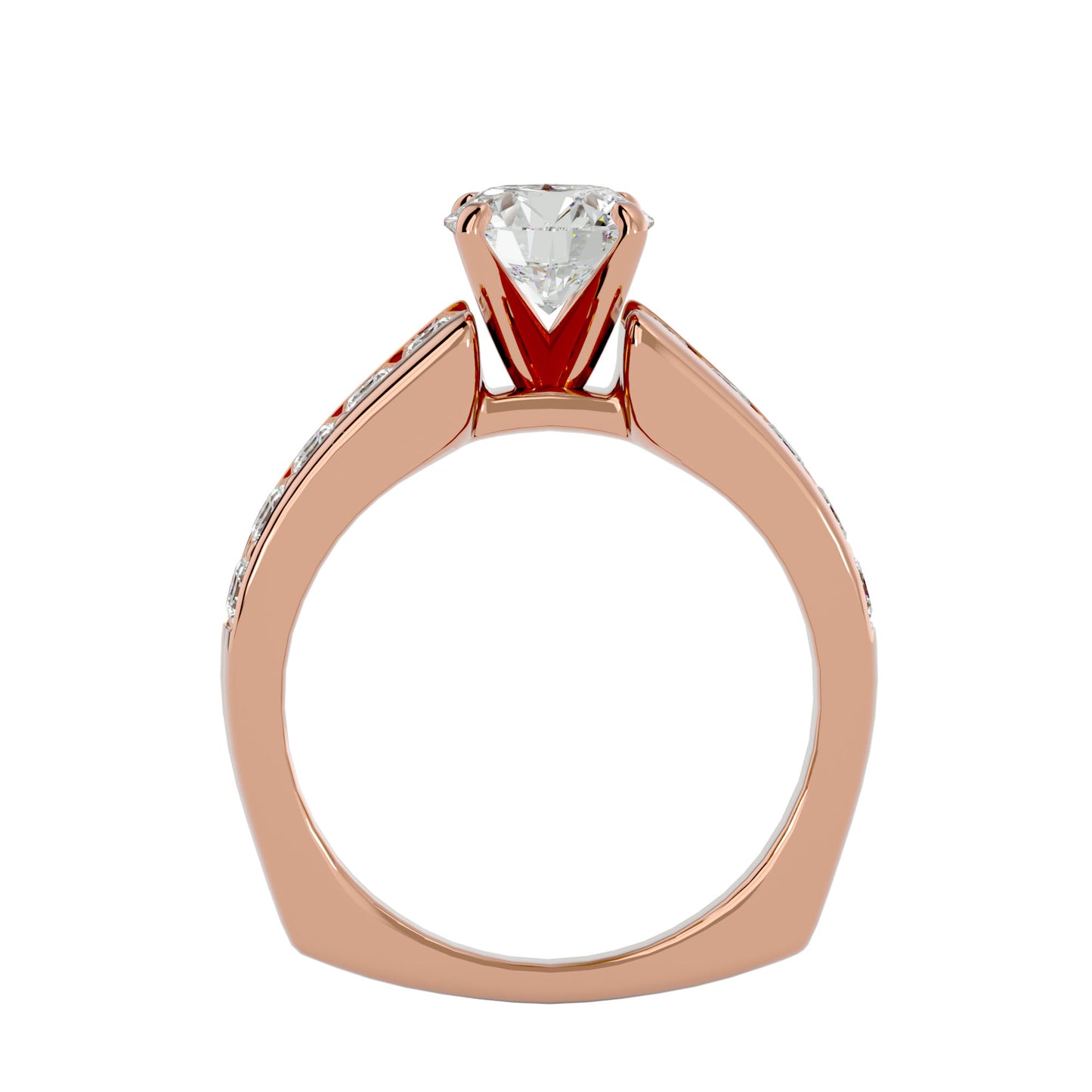 Saanvi diamond engagement ring