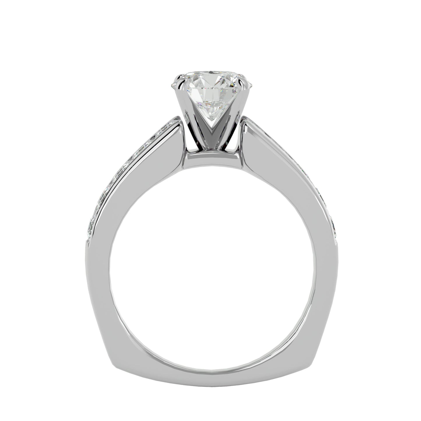 Saanvi diamond engagement ring