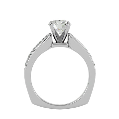 Saanvi diamond engagement ring