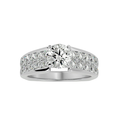 Saanvi diamond engagement ring