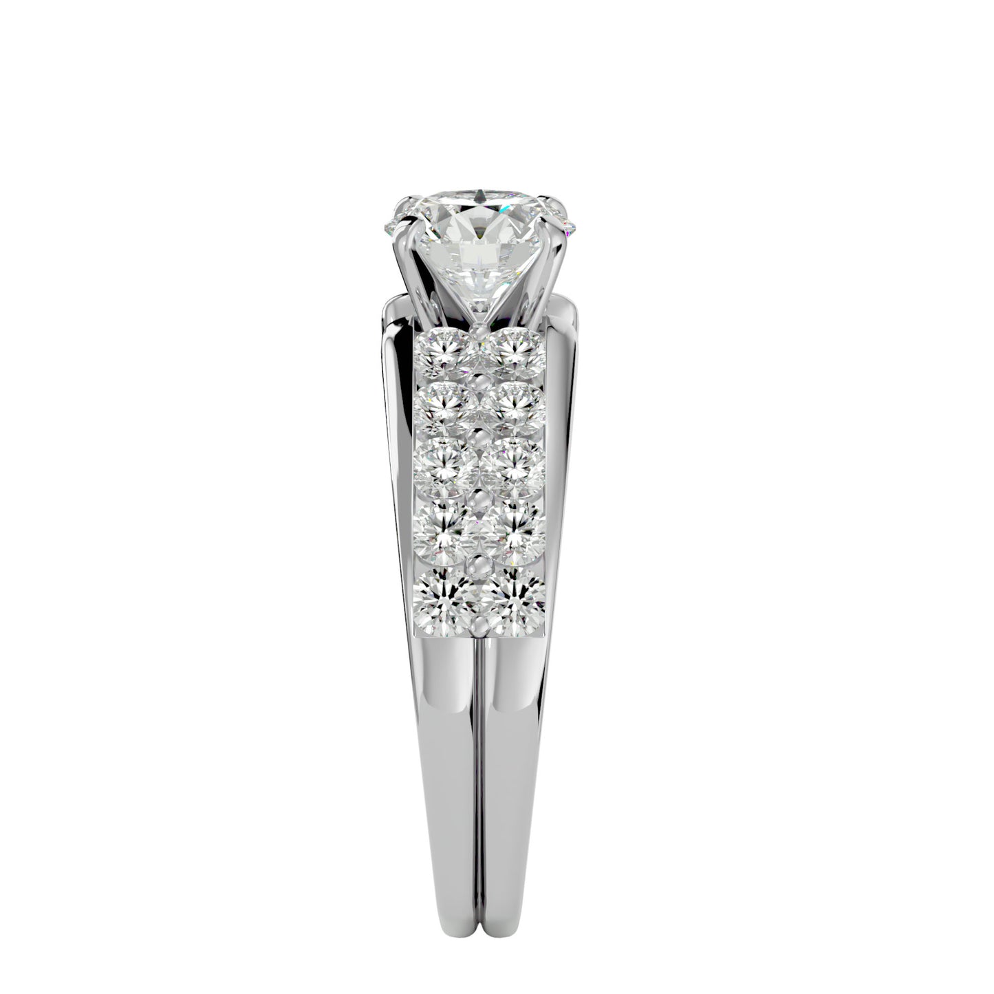 Saanvi diamond engagement ring