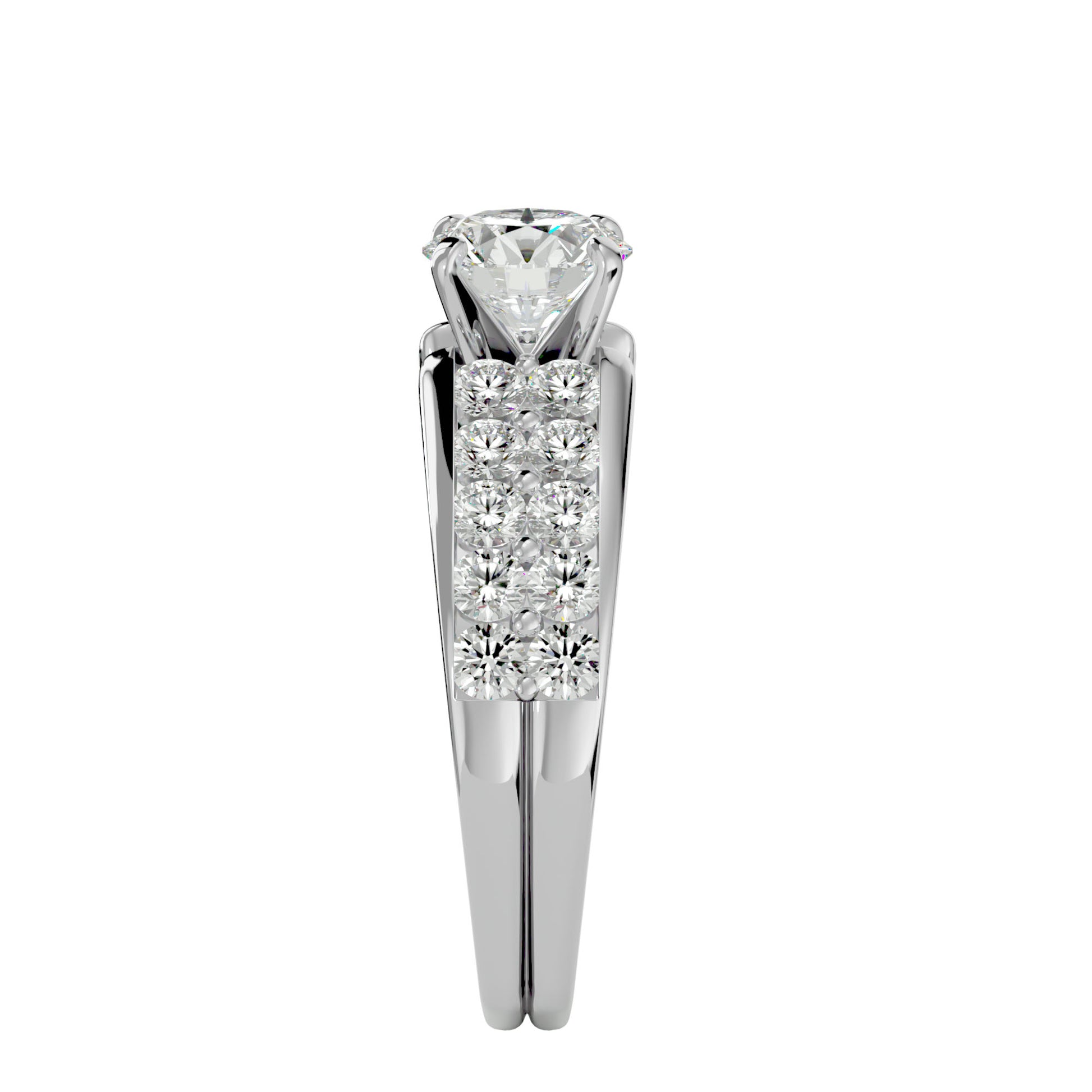 Saanvi diamond engagement ring