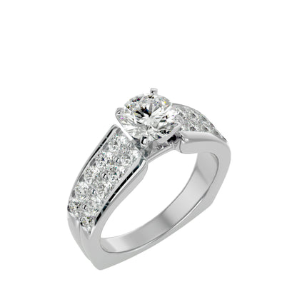 Saanvi diamond engagement ring