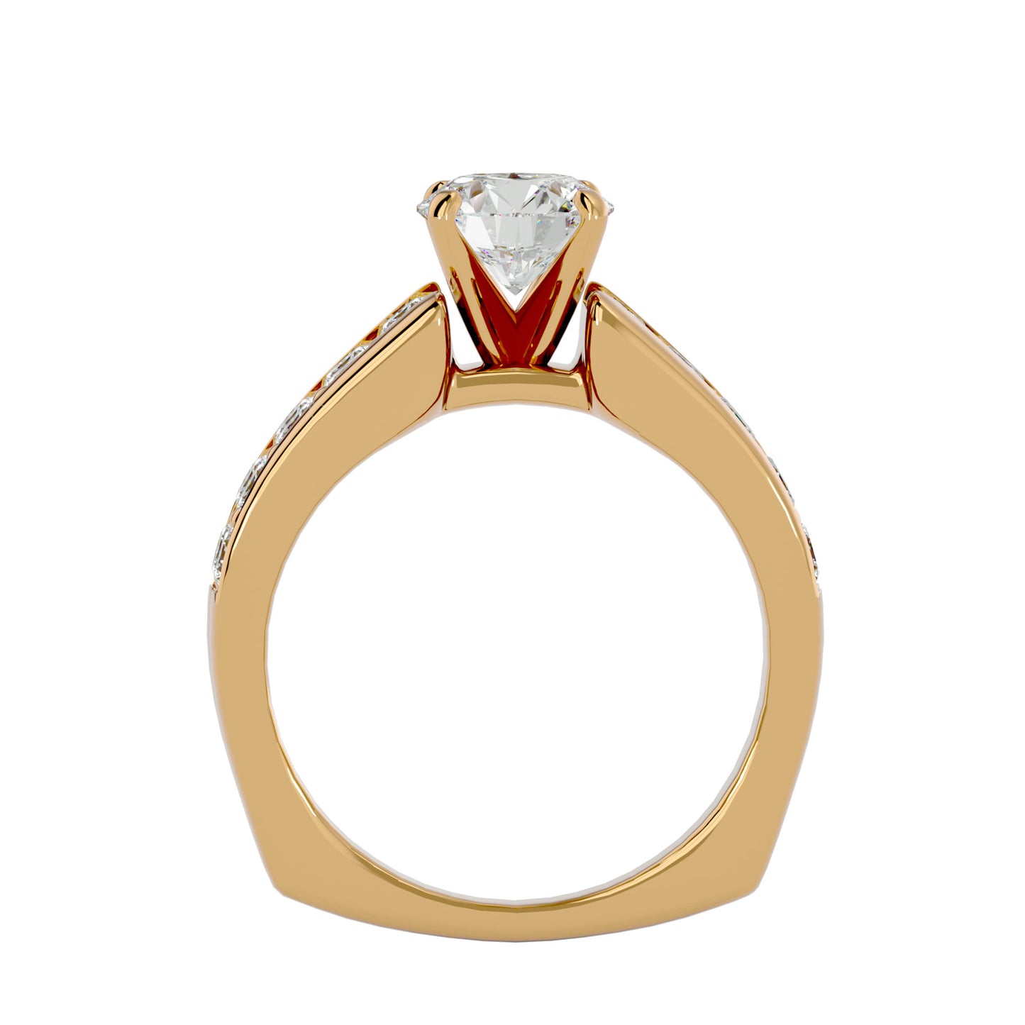 Saanvi diamond engagement ring