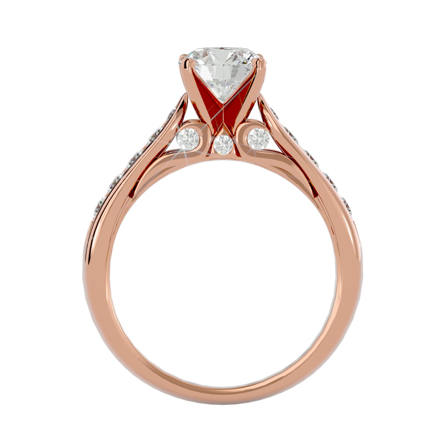 Swara diamond engagement ring