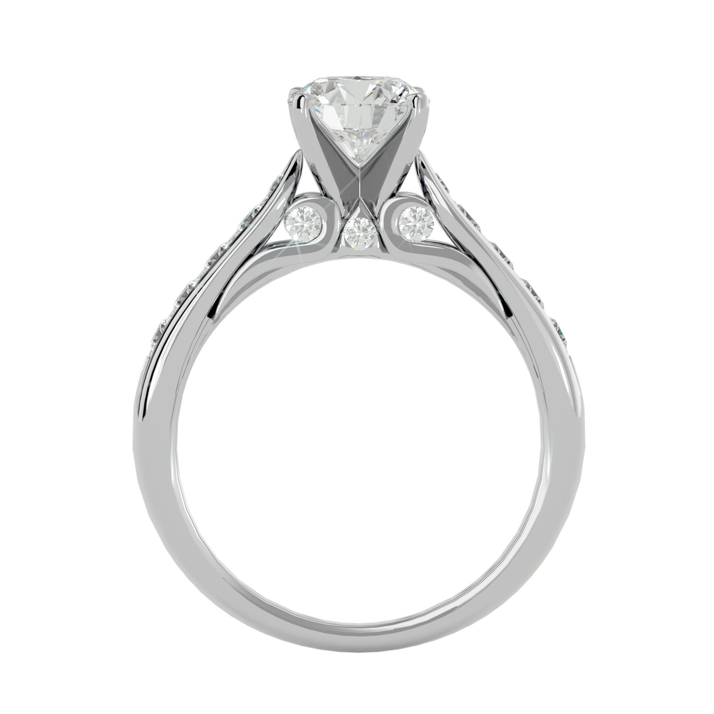 Swara diamond engagement ring