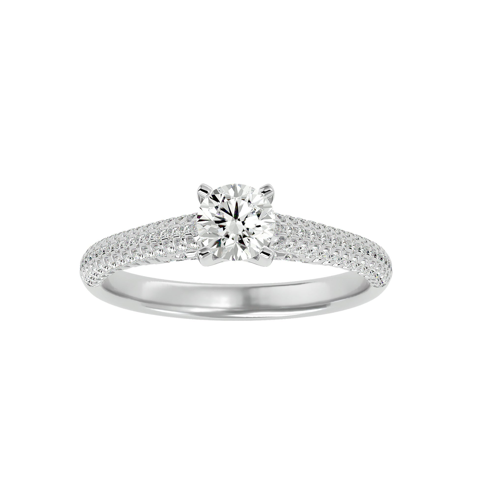 Hannelore diamond engagement ring
