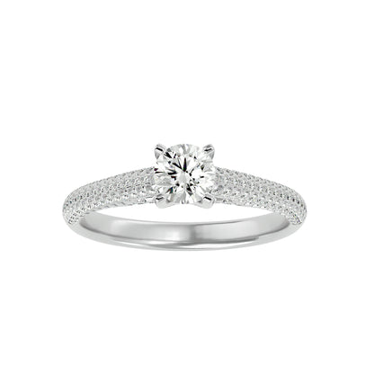 Hannelore diamond engagement ring