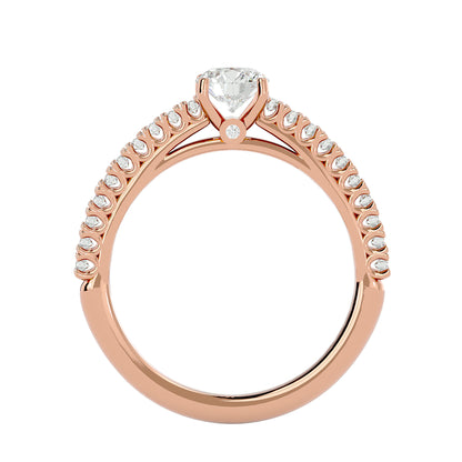 Anneliese diamond engagement ring