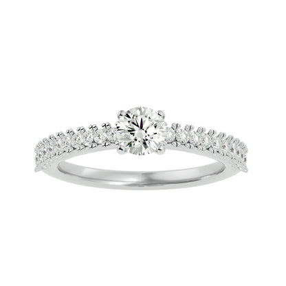 Anneliese diamond engagement ring