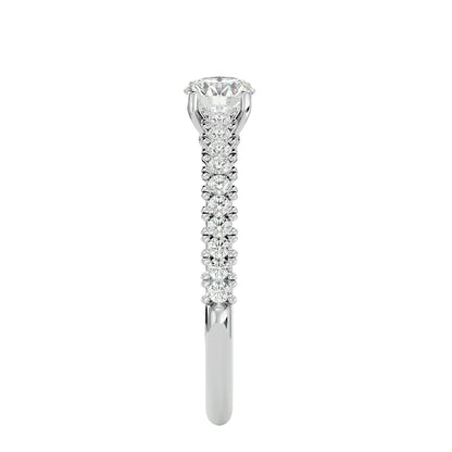 Anneliese diamond engagement ring