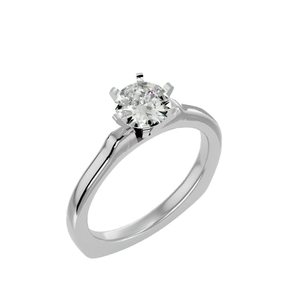 Heidi six prong diamond engagement ring